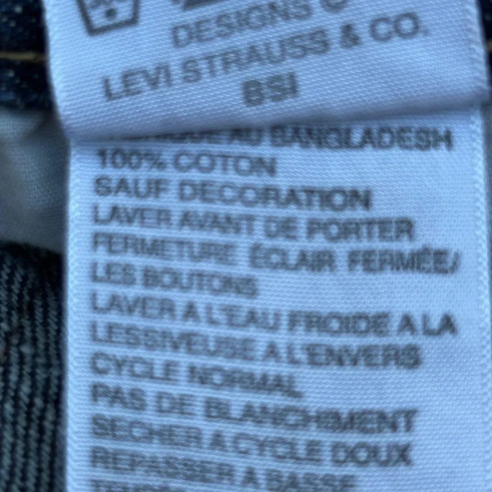 Levis 550 Relaxed Fit Jeans Men 36x29 Dark Wash Blue Straight Leg Denim 5550-259